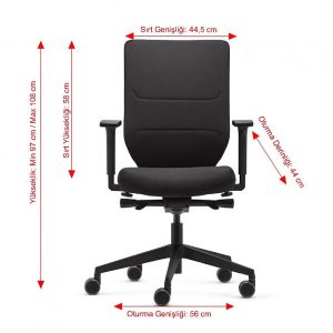 To-Sync Work Comfort SC9247 Ölçüleri