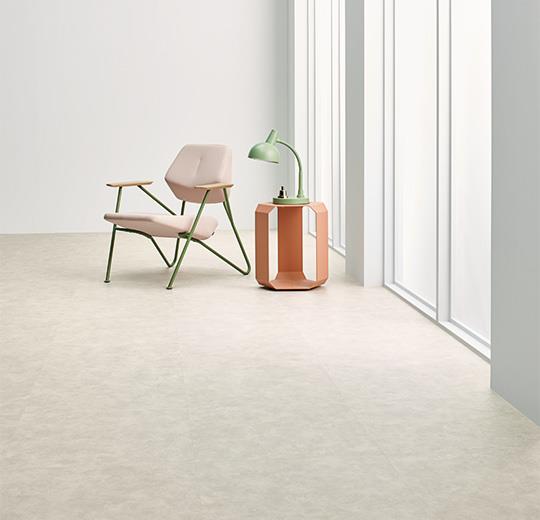 1508 </br>Flex Sand White Sök-Tak LVT 50x50 cm - Görsel 2
