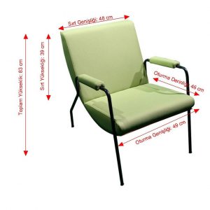 Palm Plus Bekleme Koltuğu Ölçüleri