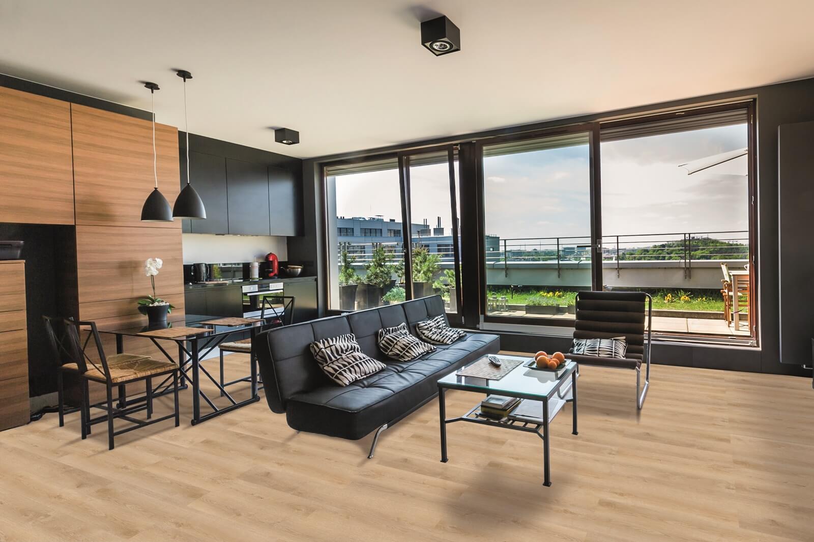 ARTDRY5 1402 2,5MM 17X121 </br> Artlines Grundo Dry Back Lvt 2,5 mm 0,55 Aşınmazlık 17,78x121,92 cm - Görsel 2