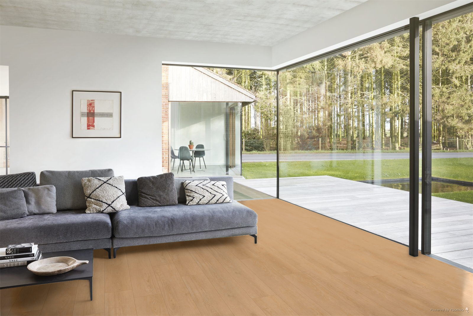 ARTDRY5 1510 </br> Artlines Dry Back Lvt 2,5 mm 0,55 Aşınmazlık 17,78x121,92 cm - Görsel 2