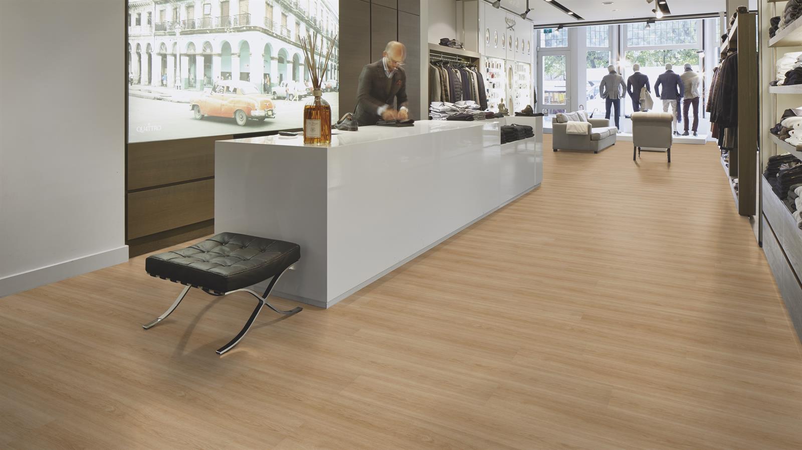 ART1995 </br> Flex 1995 Oak Pure Sök-Tak LVT 100x20 cm - Görsel 2